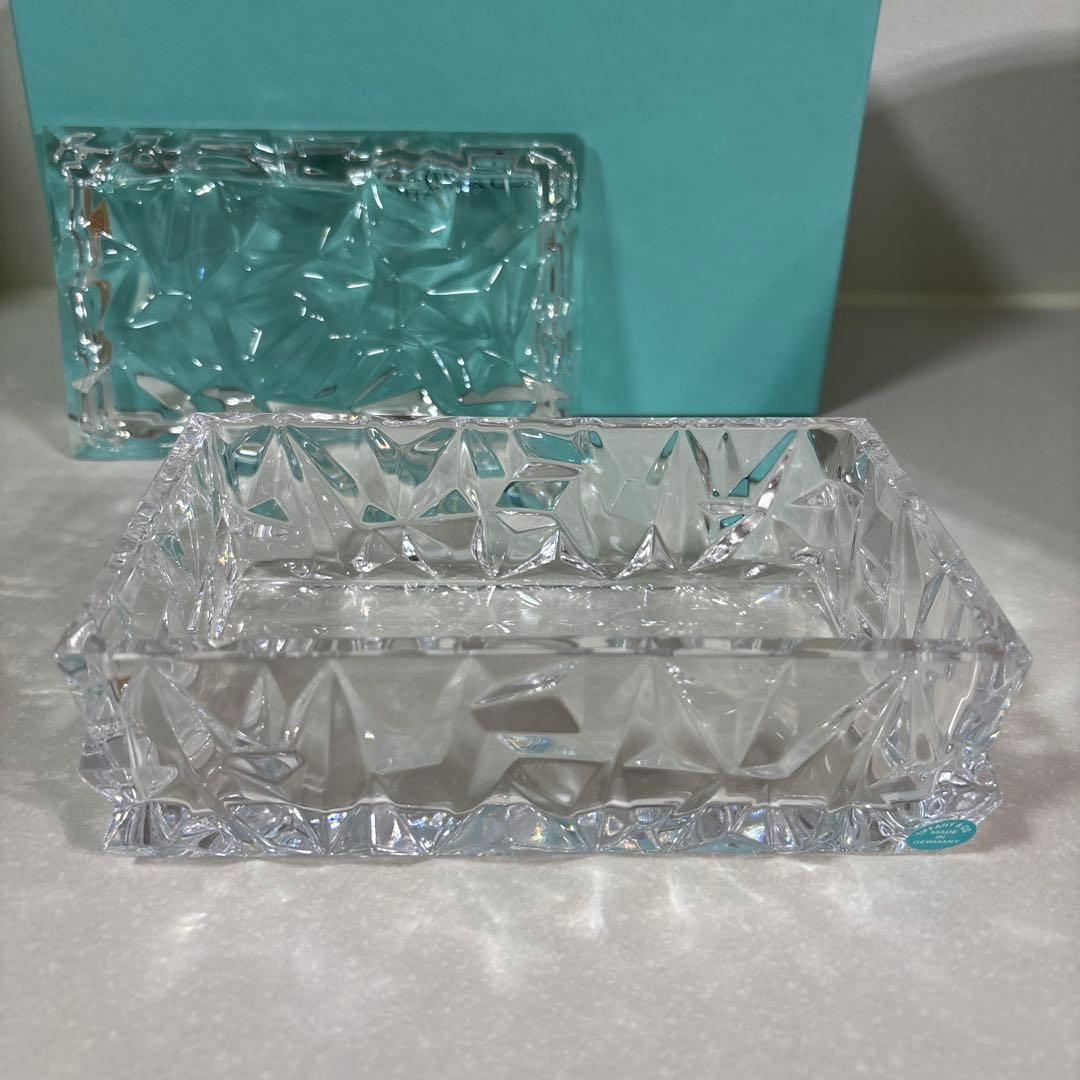 新品未使用　ティファニー　クリスタル ジュエリーケース