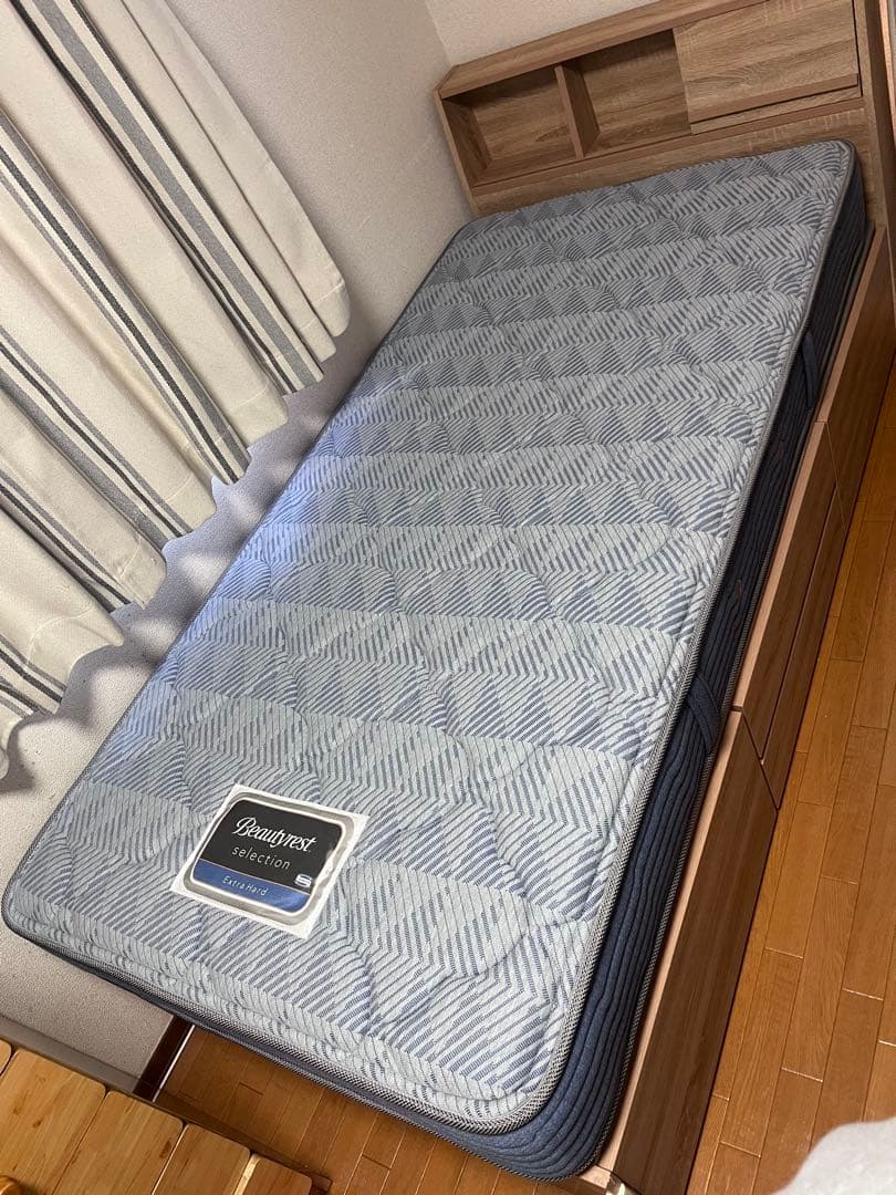 シモンズ　シングルマットレス　ビューティーレスト　extra hard