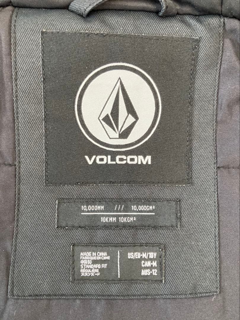 ボルコム キッズ ジュニア 子供用 上下セット スノーボード ウェア サイズM