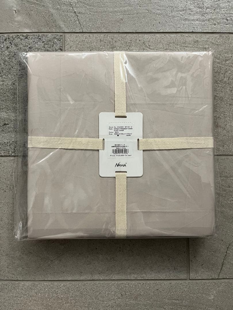 NANGA×FRAGMENT DOWN DUVET COVER