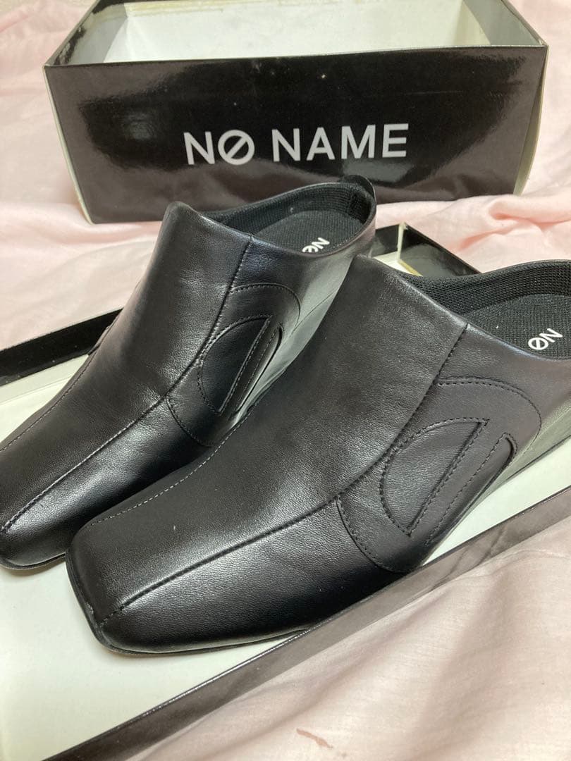 ポチNO NAME ノーネーム スニーカー スリッポン ウェッジソール