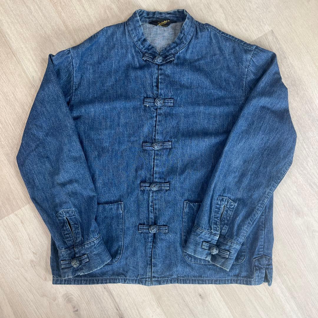 人気品！ TENDERLOIN FC DENIM デニム チャイナジャケット
