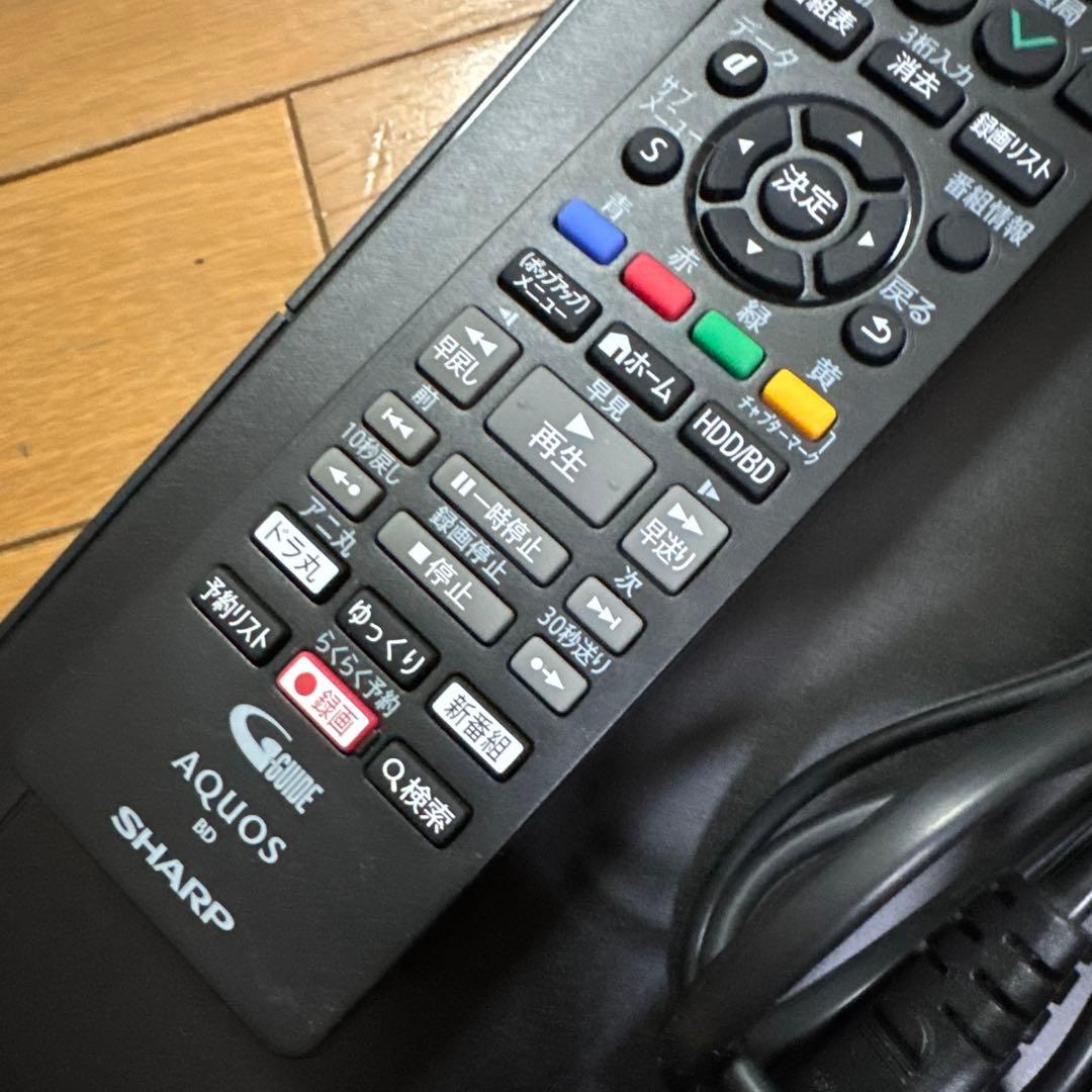 2025年製　ブルーレイディスクレコーダー　SHARP 2B-C10GW1