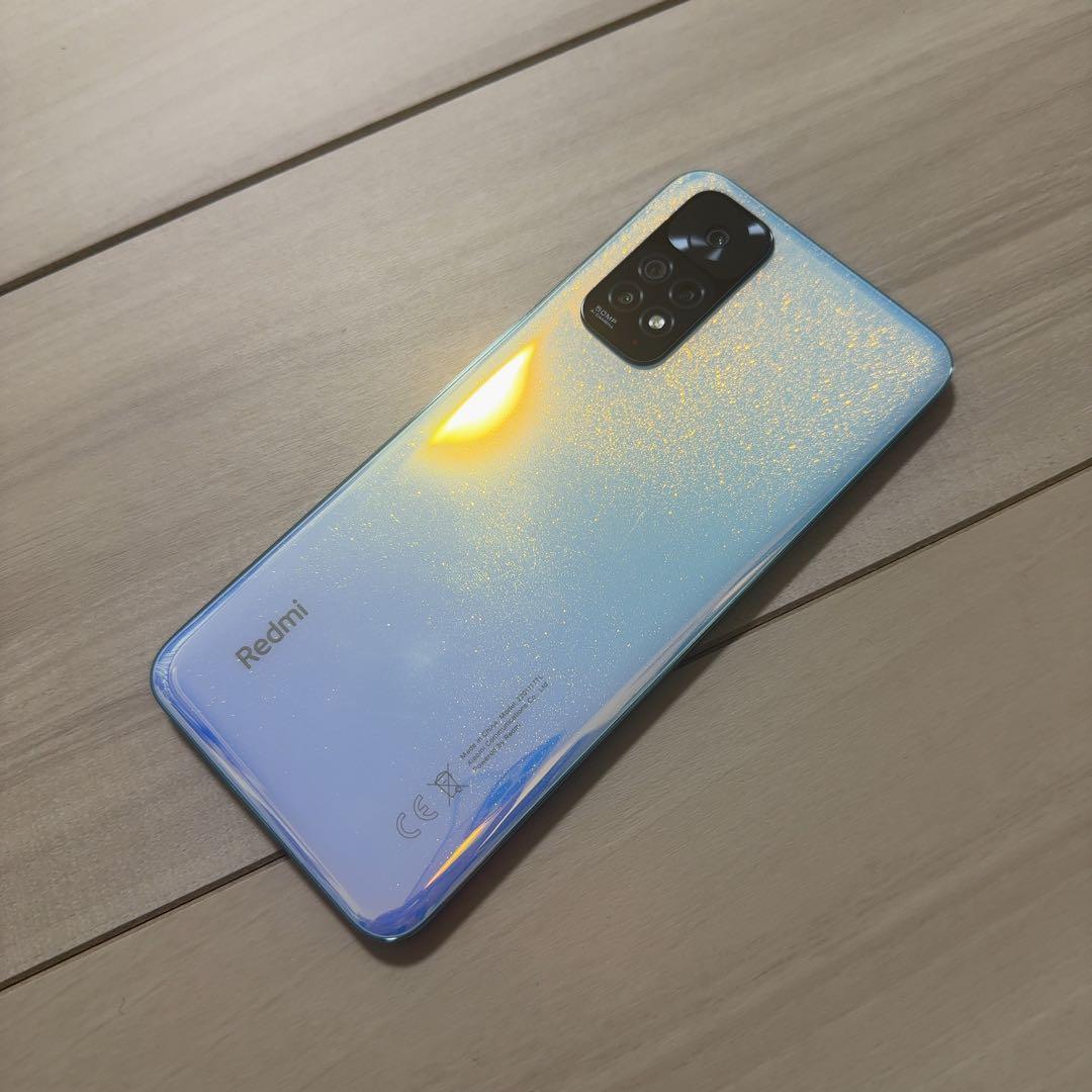 Redmi note 11 本体　スターブルー　美品　中古