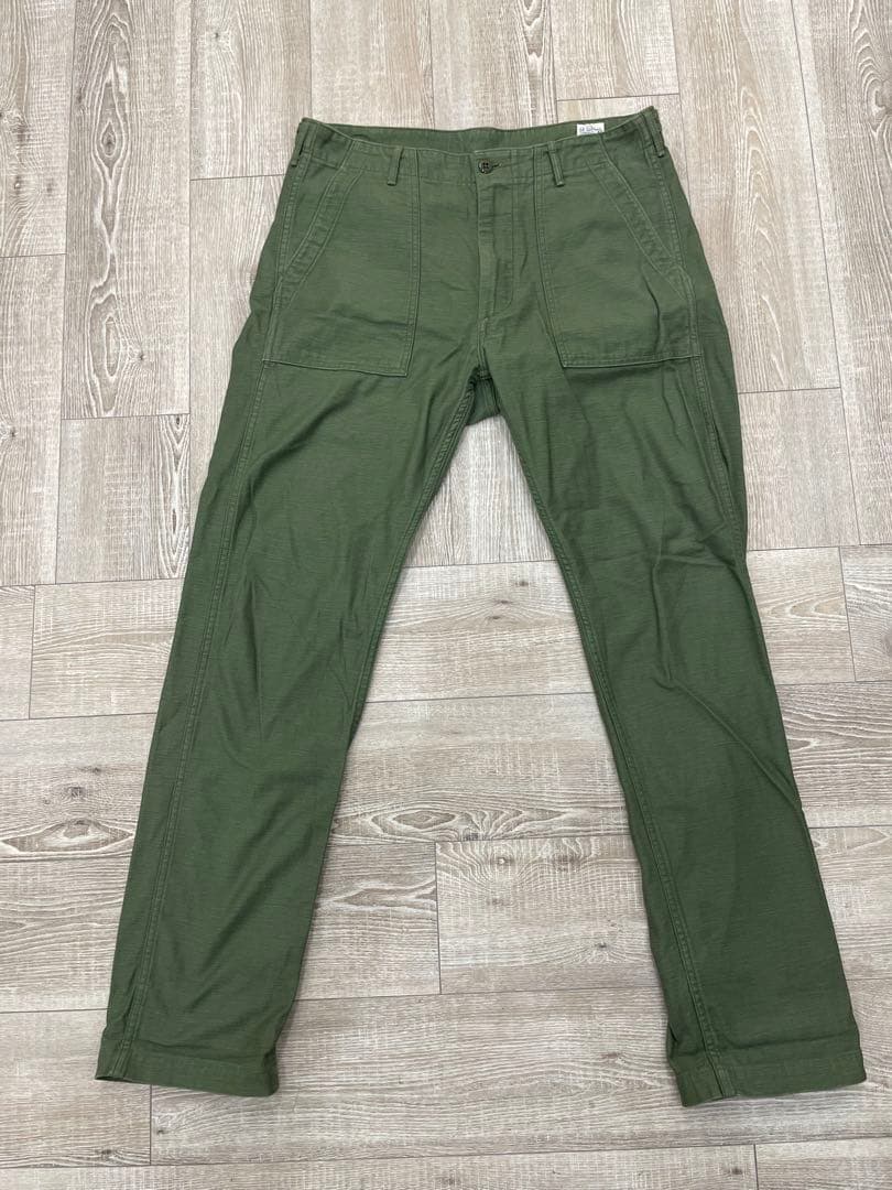 orSlow オアスロウ SLIM FIT FATIGUE PANTS