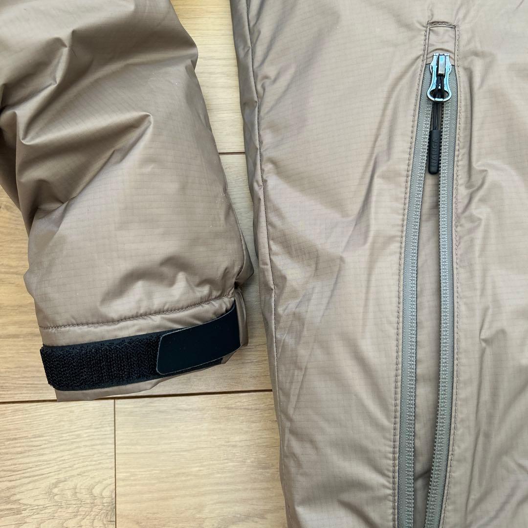 NANGA オーロラテックダウンジャケット　スタンドカラー　コヨーテ