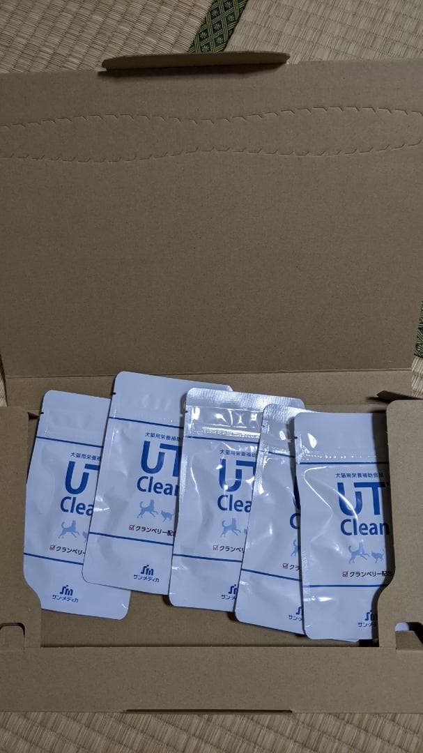UTクリーン UT Clean 犬猫用サプリメント 5パック（1パック60粒入）