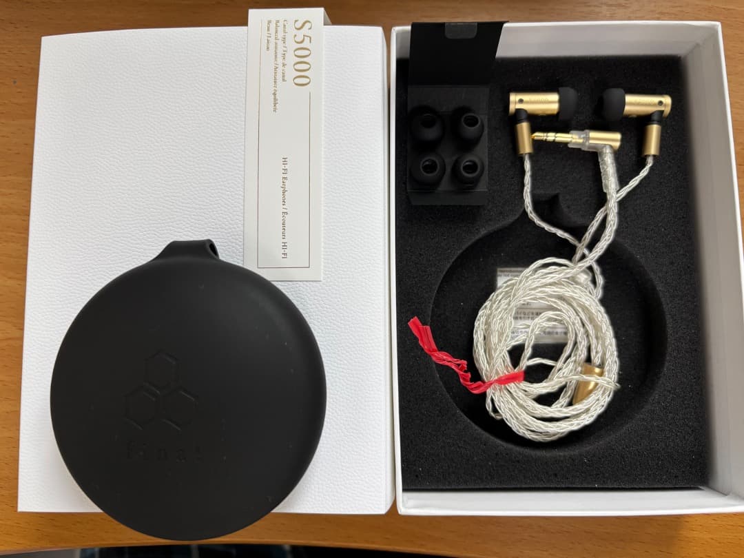 S5000 final イヤフォン　美品