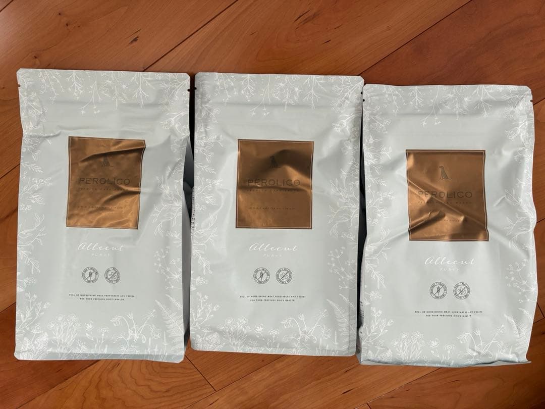 【未開封】ペロリコ アレカット 3袋セット（合計6kg）ドッグフード