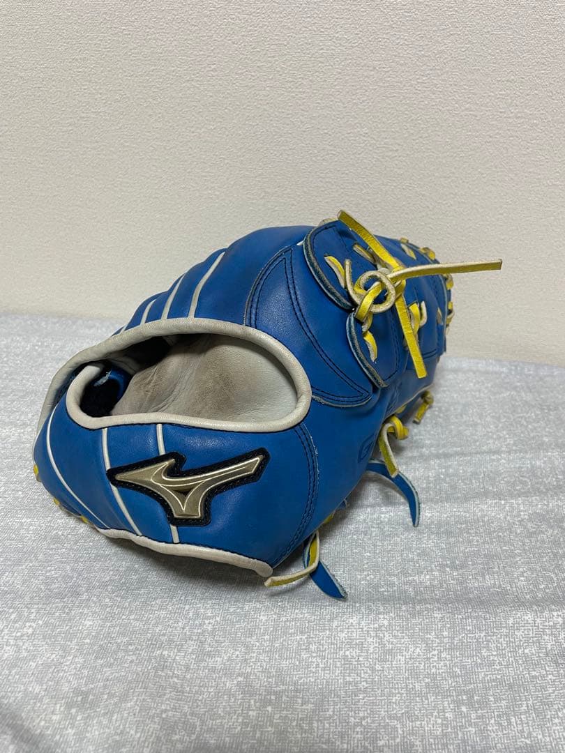 【週末限定値下げ】Mizuno 軟式野球オーダーグローブ 青