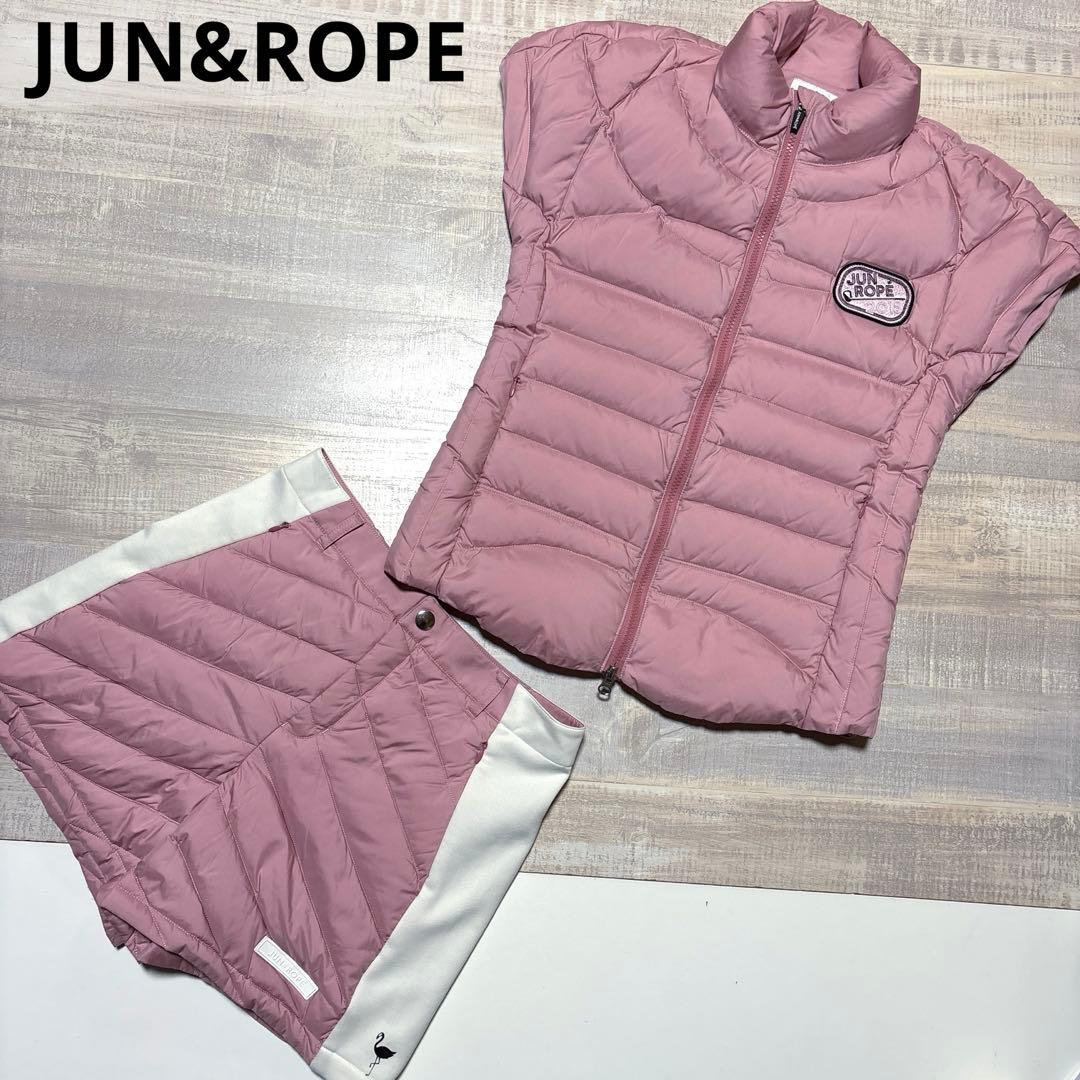 ジュン&ロペ★セットアップ★撥水★ダウン90%フェザー10%【サイズM.S】