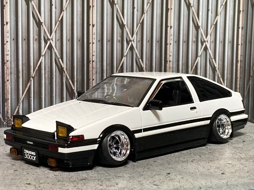 1/24 トヨタ スプリンタートレノAE86（カスタム品）