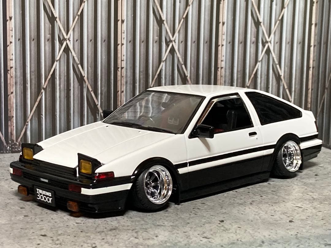 1/24 トヨタ スプリンタートレノAE86（カスタム品）
