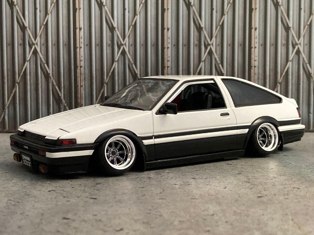 1/24 トヨタ スプリンタートレノAE86（カスタム品）