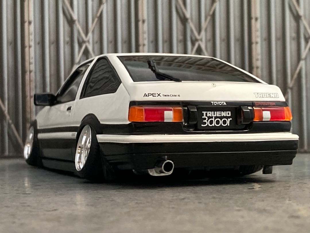 1/24 トヨタ スプリンタートレノAE86（カスタム品）