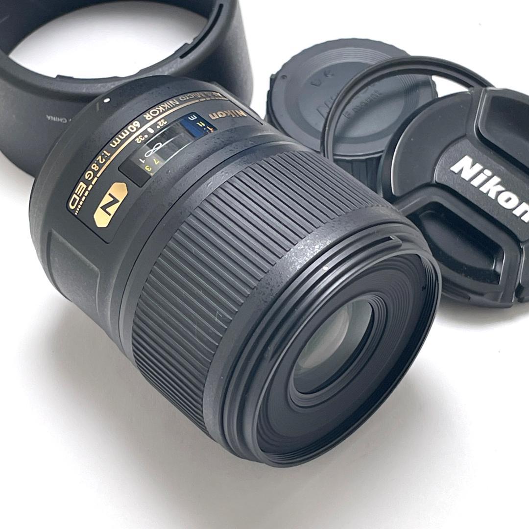 きれい ニコン AF-S Micro NIKKOR 60mm F2.8G ED