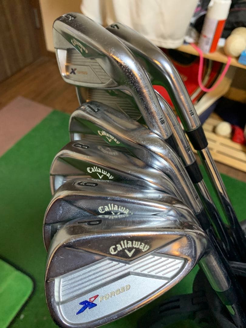 キャロウェイ Xフォージド2018アイアンセット 4〜p 期間限定