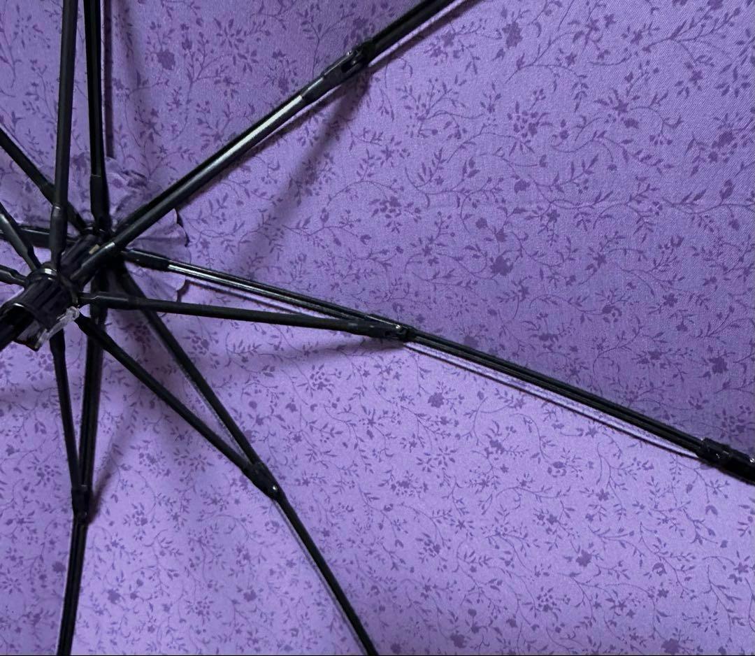 福井洋傘 ZENZA 晴雨兼用 折りたたみ傘 高級傘 伝統工芸 日本製 パープル
