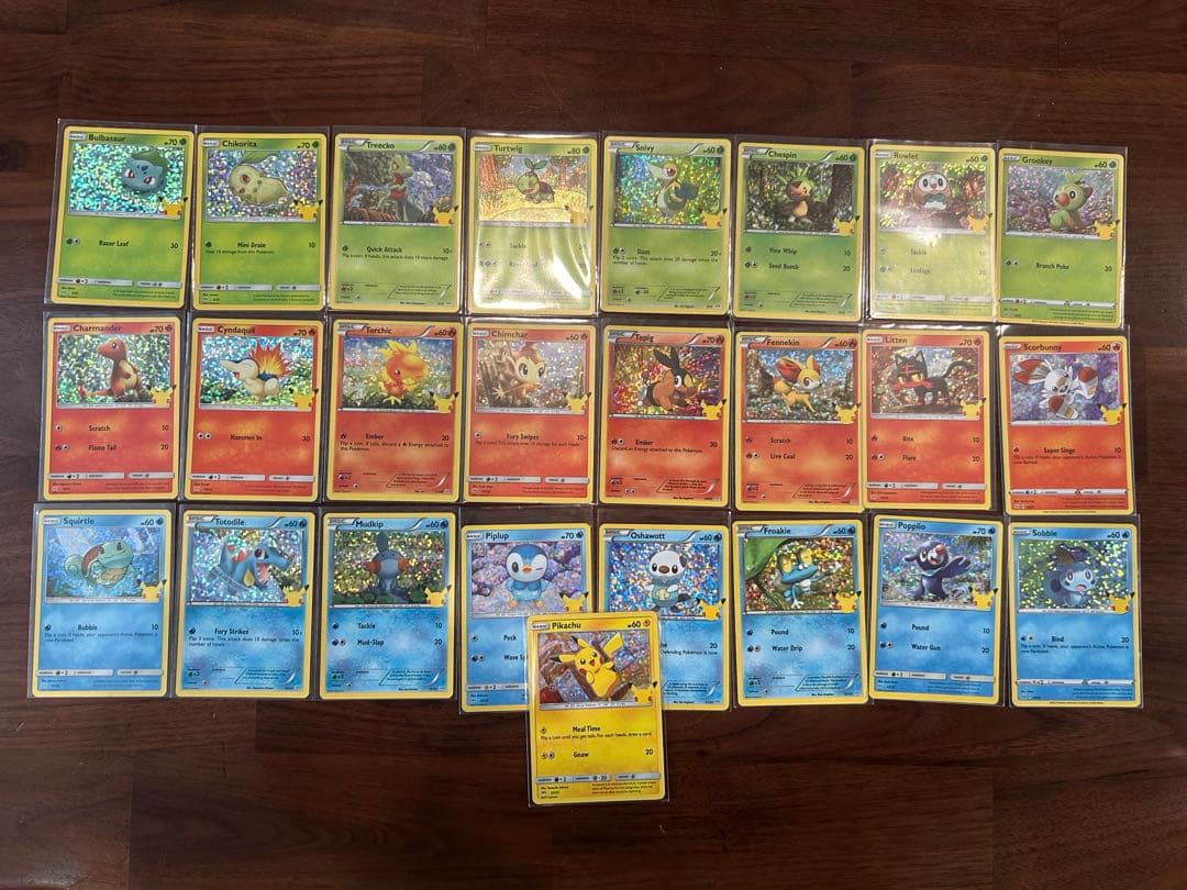 マクドナルド 25th プロモ 英語版 海外　25種コンプリートセット　ホロ