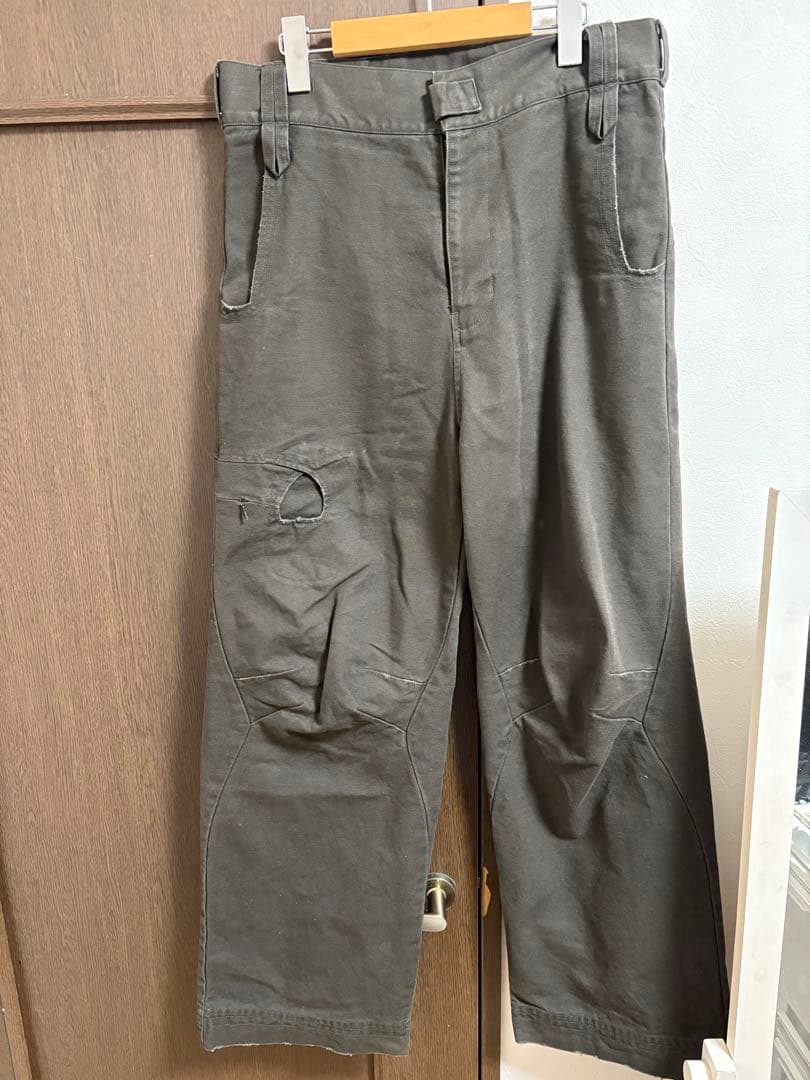 【fff】JIAN YE 25AW TAO PANTS