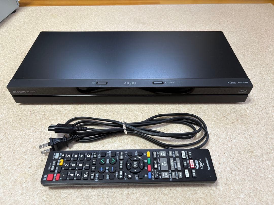 AQUOS ブルーレイレコーダ(W録/500GB)