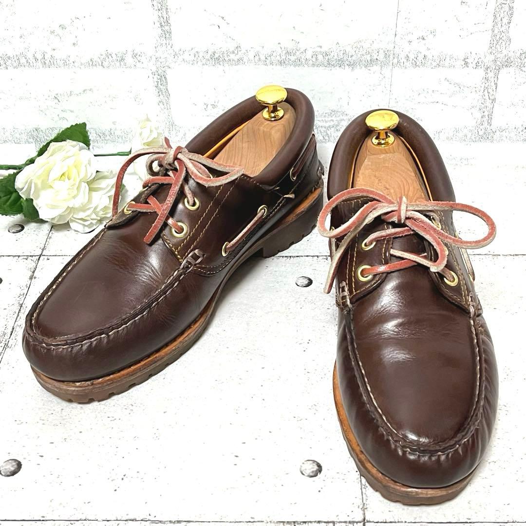 【 ティンバーランド】3eye クラシックラグデッキシューズ♡ブラウン25.5