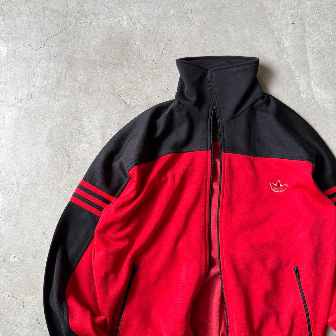 【人気カラー、トラックジャケット】adidas刺繍ロゴ80s常田大希ジャージO.