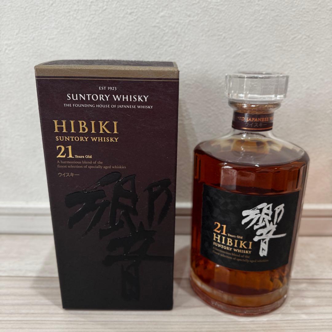 百貨店　新品未開封　響　Hibiki 21 Year Old ウイスキー