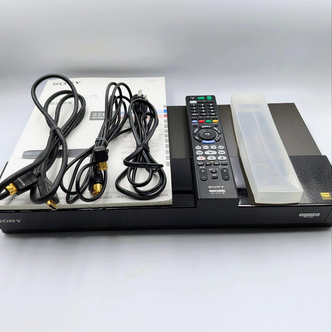 SONY ブルーレイレコーダー BDZ-FT1000 オマケ付き 2019年製