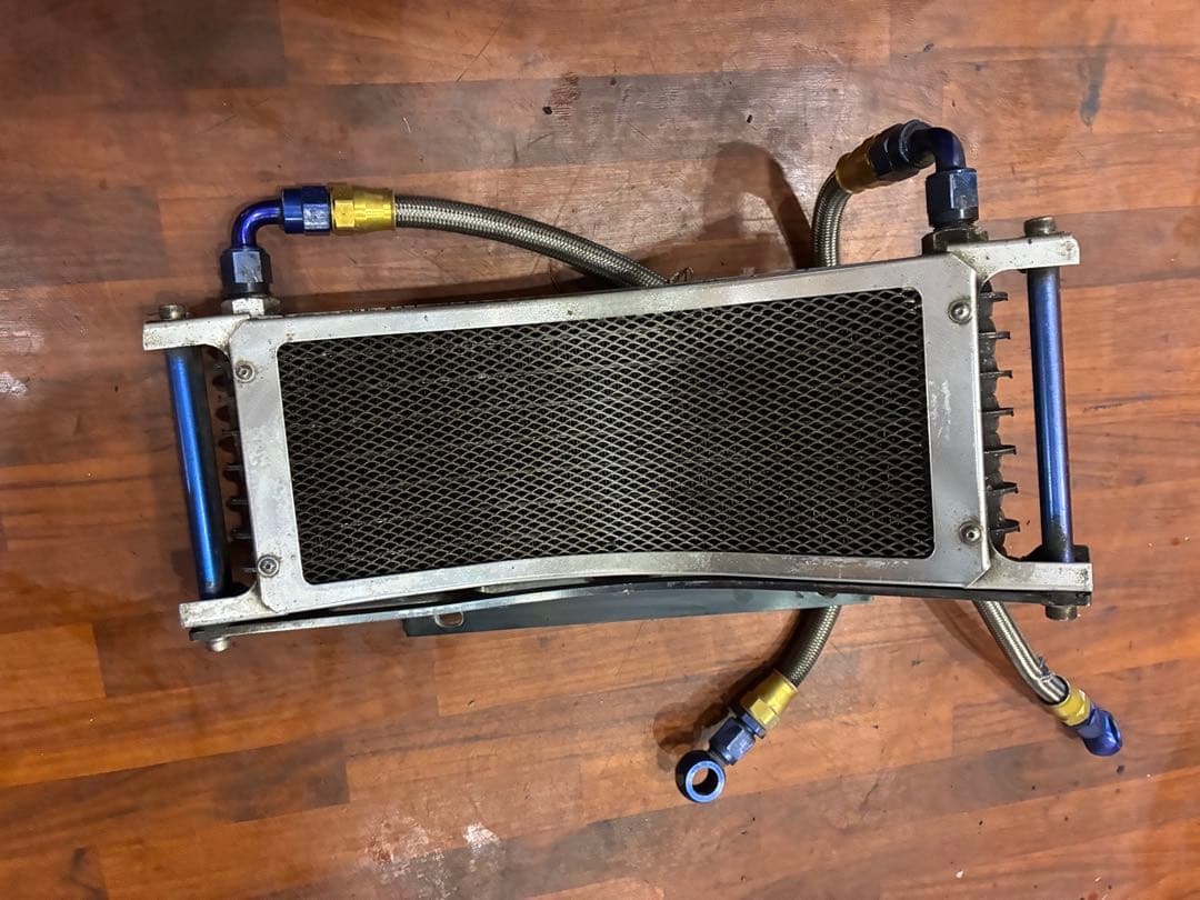 カワサキ ZRX1200R ZRX1100ラウンドオイルクーラー