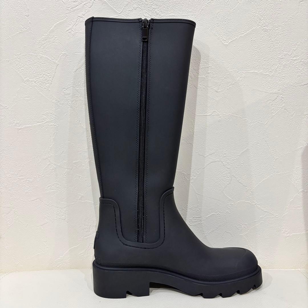 新品【STACCATO】スタッカート　ドラフロング　レインブーツ　23.5cm