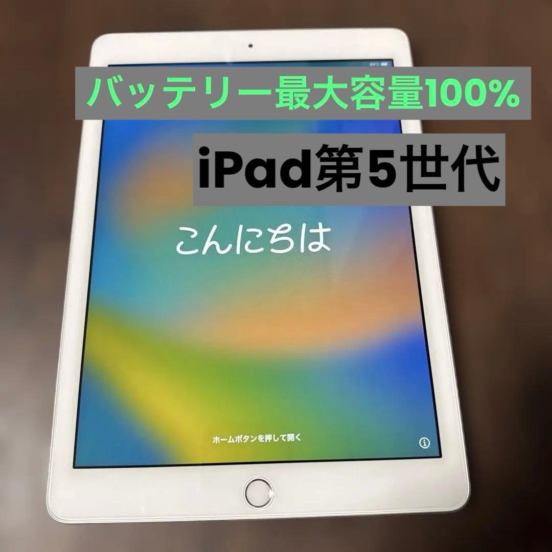 iPad 第5世代　Wi-fi+Cellularモデル