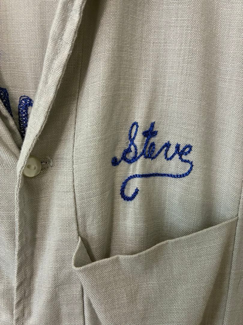 NatNastボーリングレーヨンシャツ50's 60s vintageビンテージ