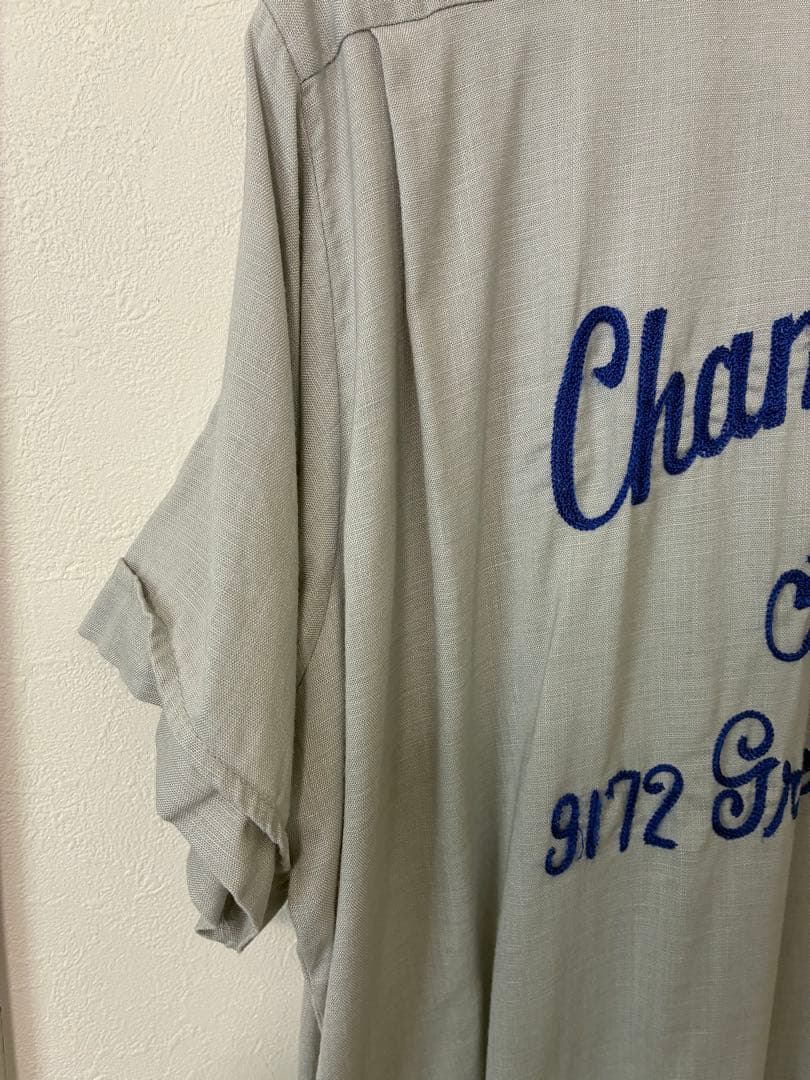 NatNastボーリングレーヨンシャツ50's 60s vintageビンテージ