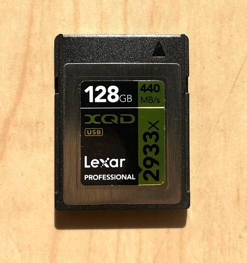 XQDカード　レキサー128G