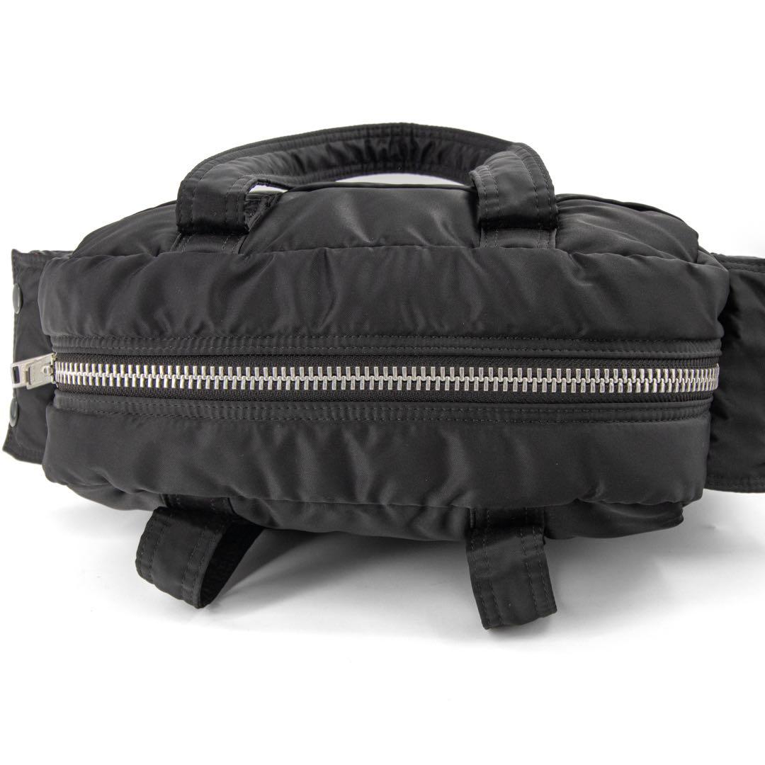 Z984【美品】ポーター／タンカー　ボストンバッグ　ダッフル　ナイロン　ブラック