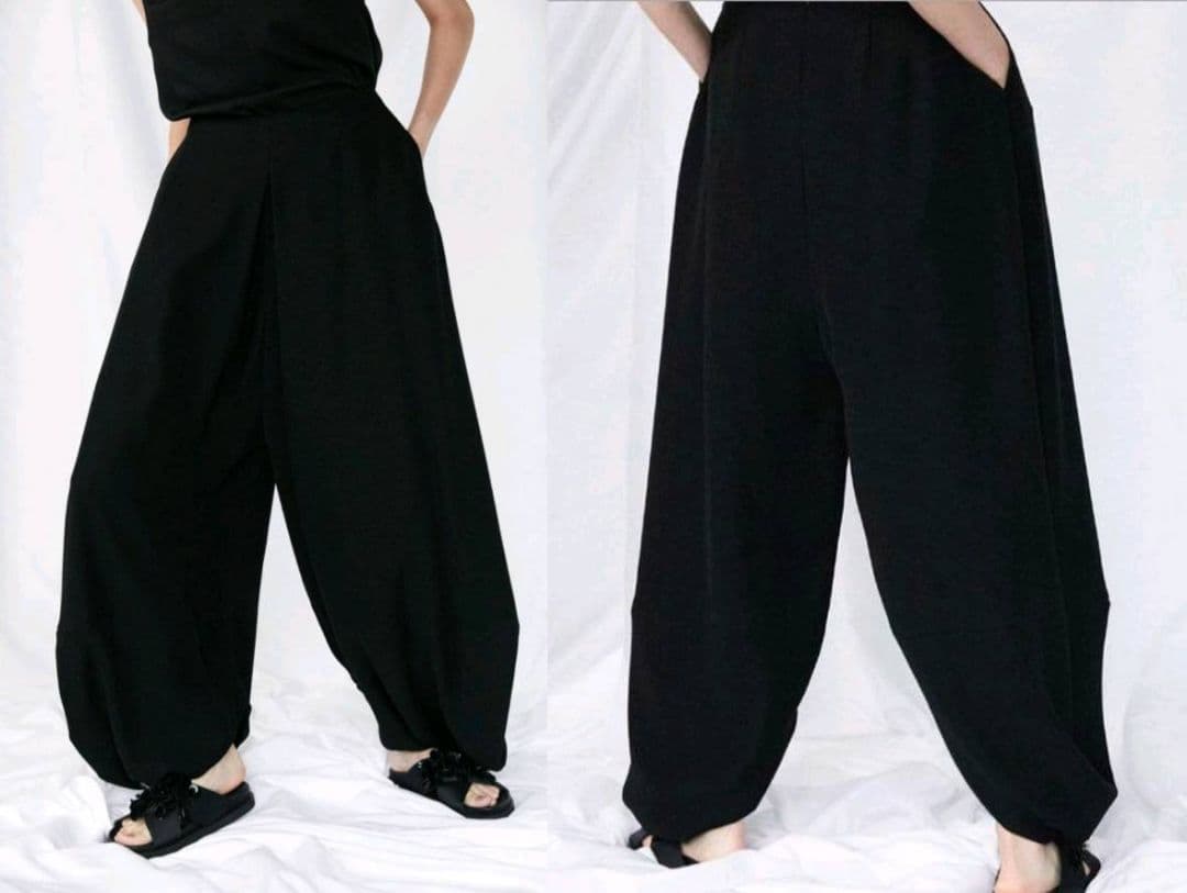 ENFOLD 切替えバルーン パンツ ハーレム パンツ エンフォルド