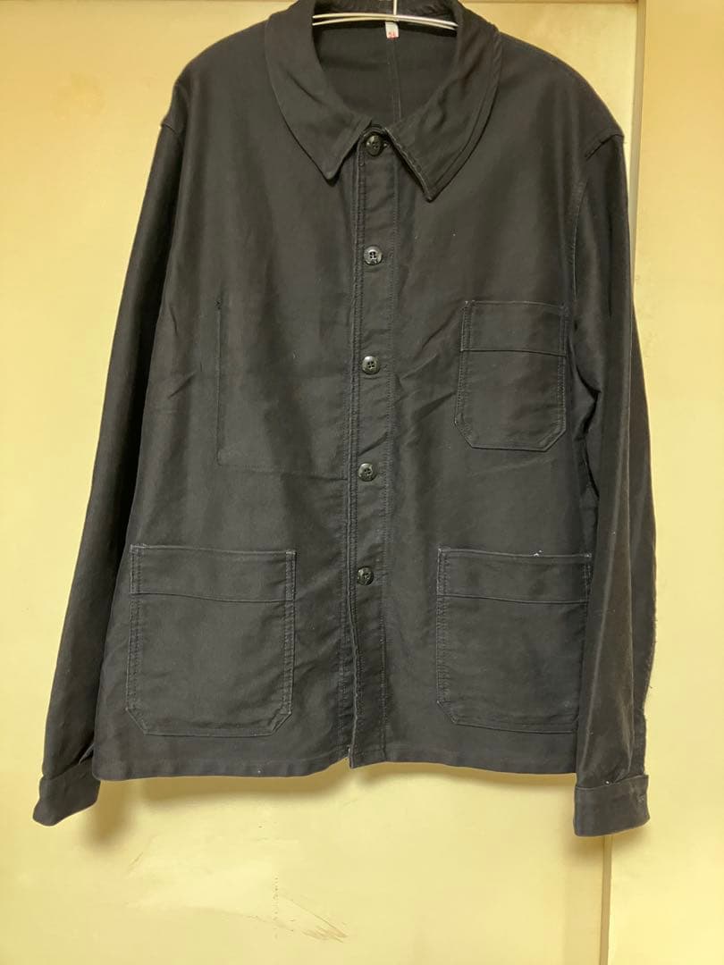 アドルフラフォン ブラック モールスキン 50s〜60s 黒 ジャケット
