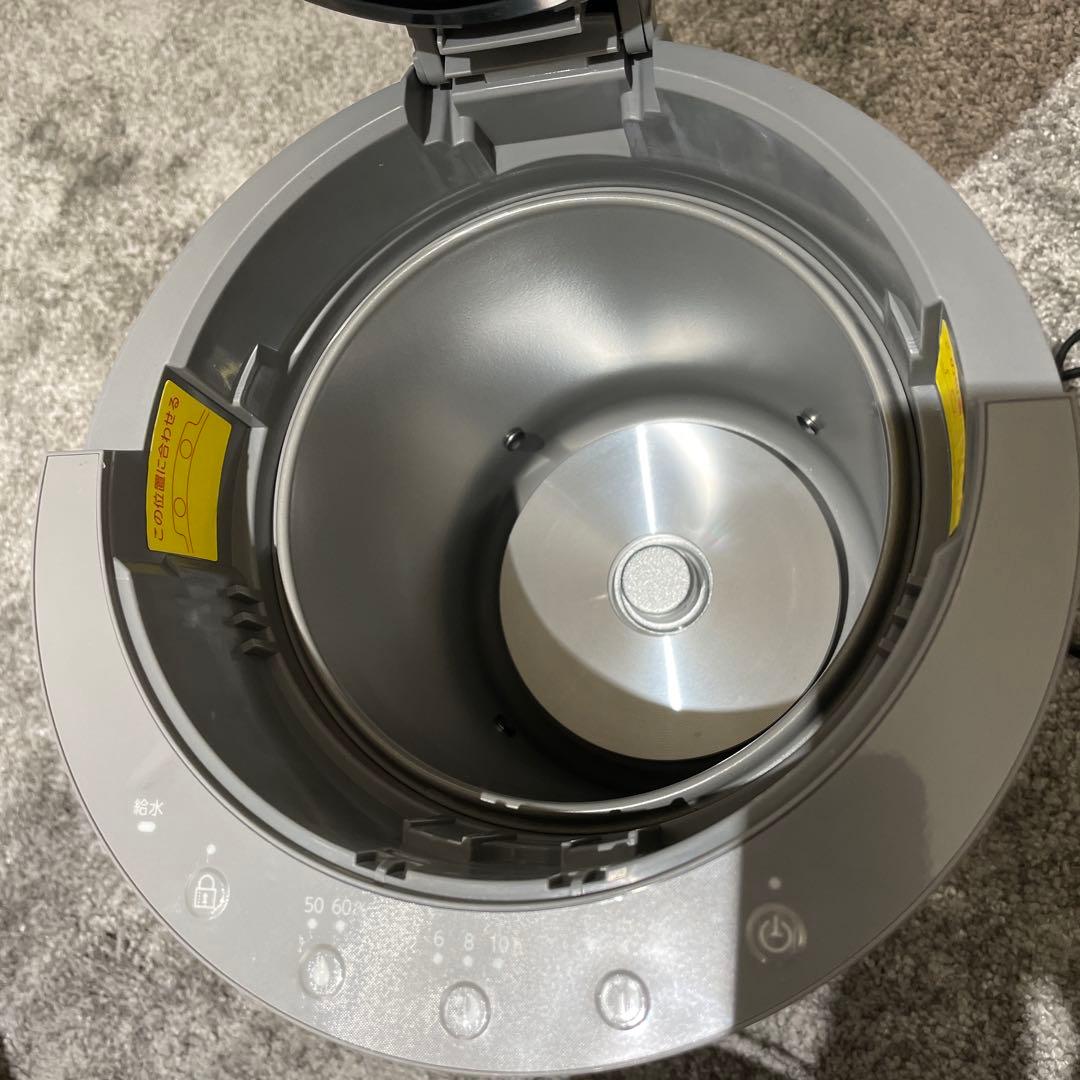 IRIS OHYAMA スチーム加湿器 AHM-MHU40A-H グレー