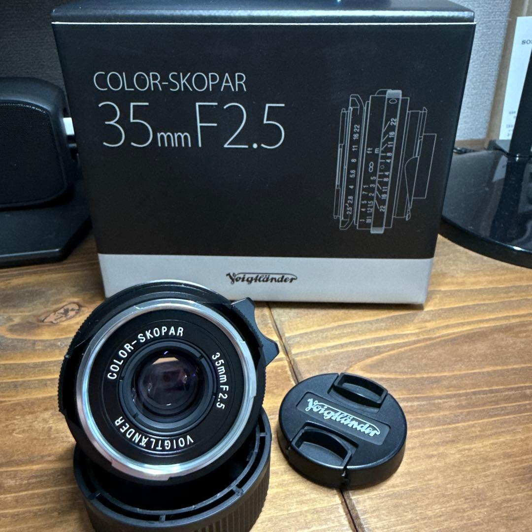 美品　COLOR-SKOPAR 35mm F2.5 PII vm