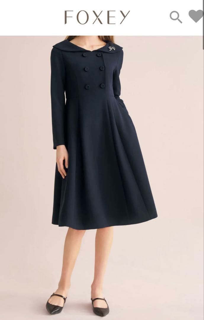 最終お値下げFOXEY NEW YORK 2025年Audreyワンピース