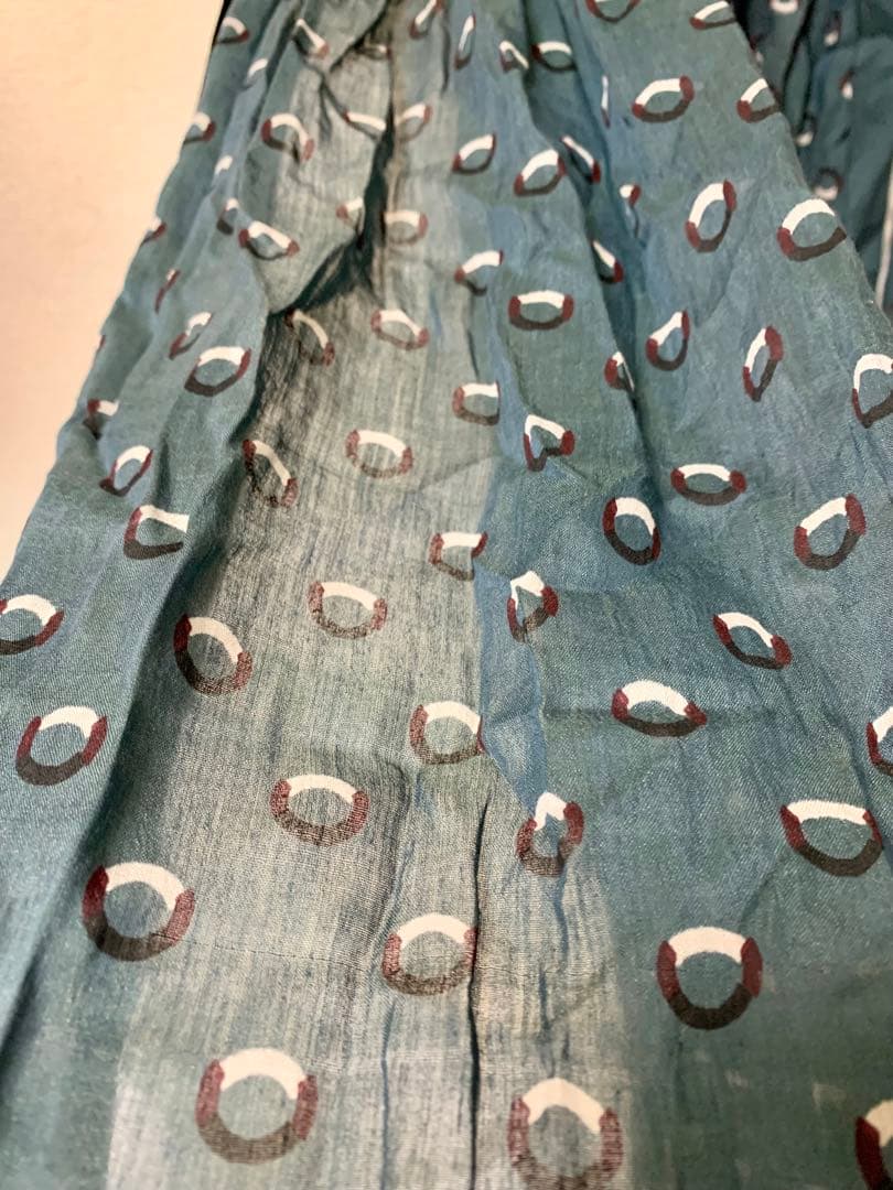 Dries Van Noten ドリスヴァンノッテン シルクストール マフラー