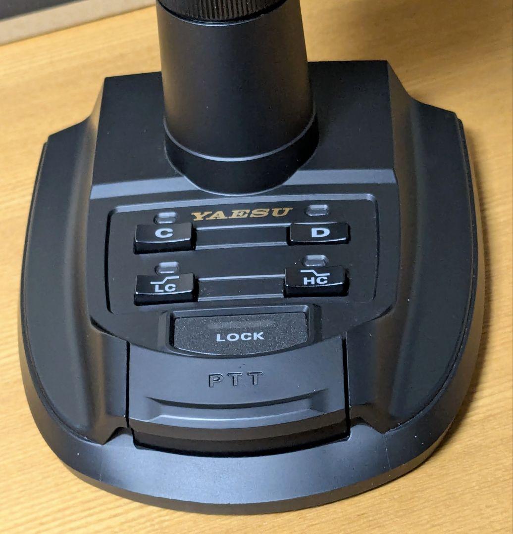 YAESU M-100 八重洲無線 高級デュアルエレメントマイク