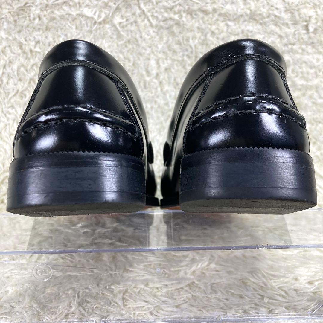 『未使用級』アルテサノス タッセルローファー ブラック レザー 革靴　23.5