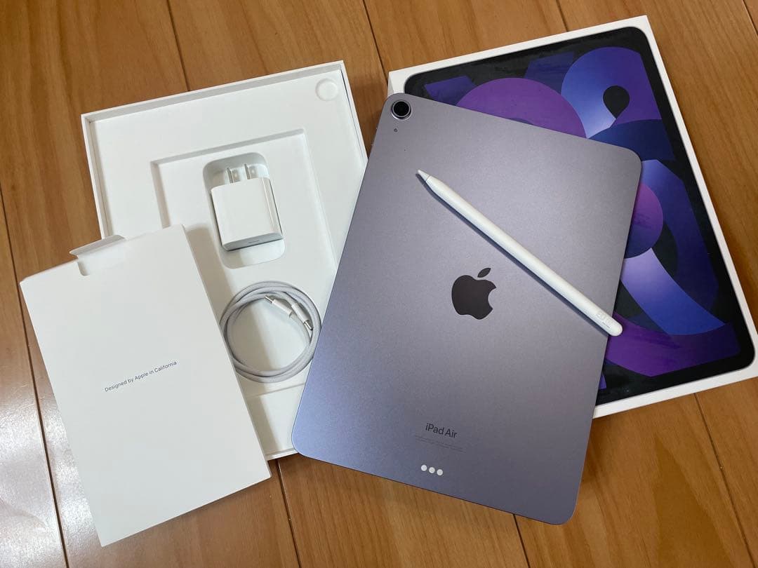 【美品】iPadAir第5世代 +Apple Pencil+ケース+フィルム付き