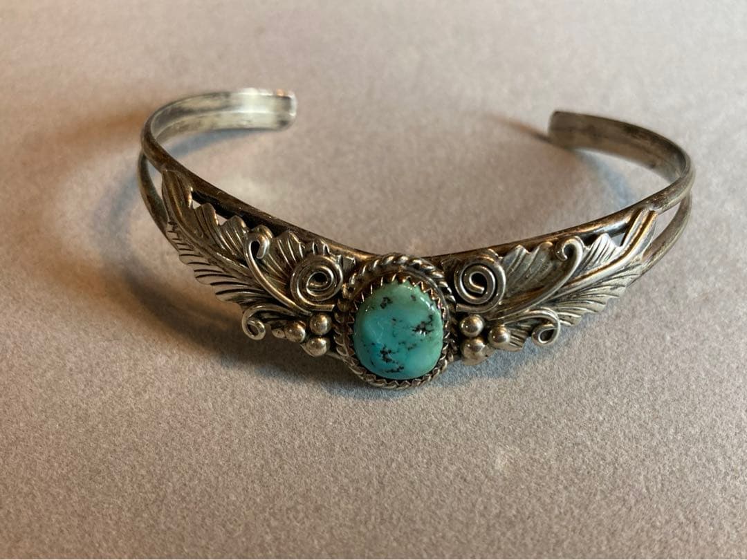 ヴィンテージ　ターコイズ　バングル