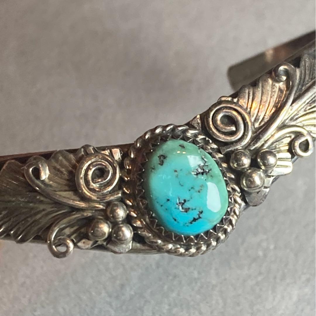 ヴィンテージ　ターコイズ　バングル