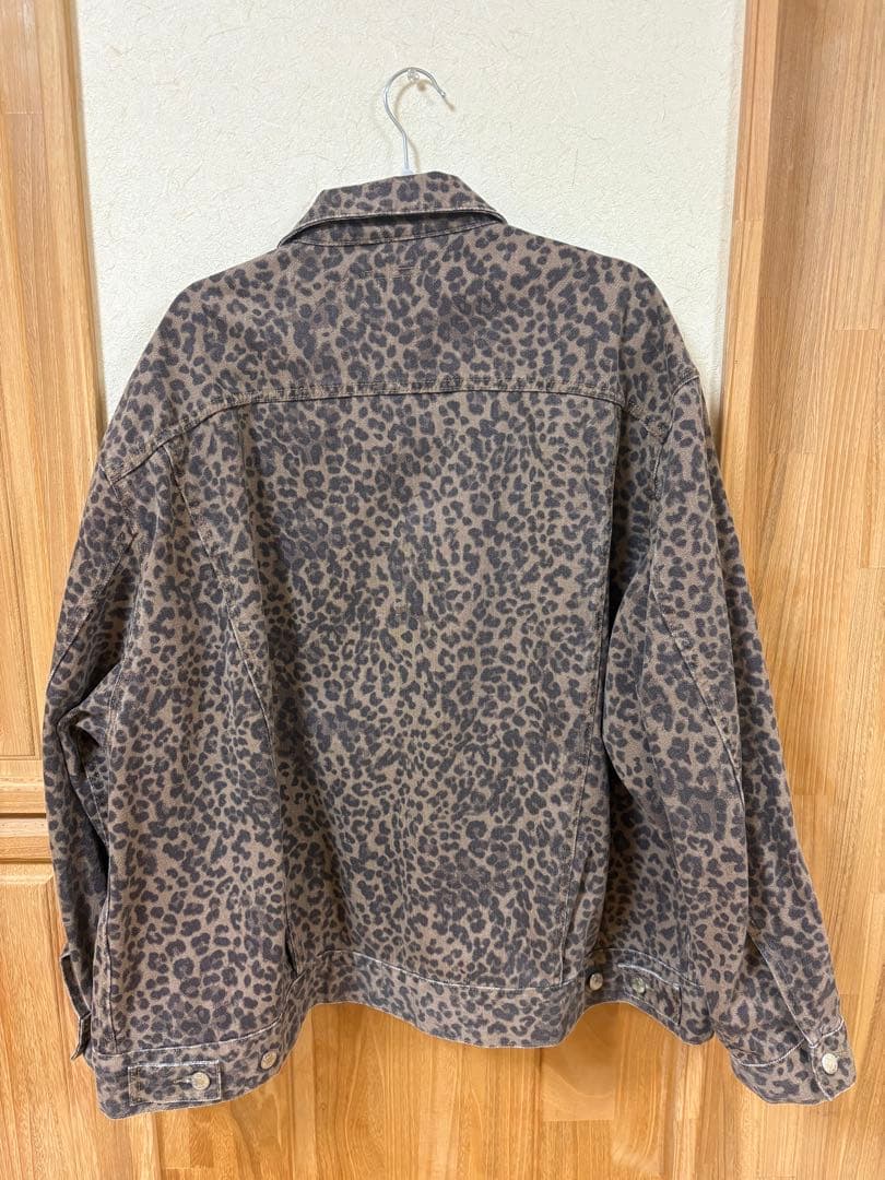 SLY LEOPARD 4XL DENIM JK-D レオパードデニムジャケット