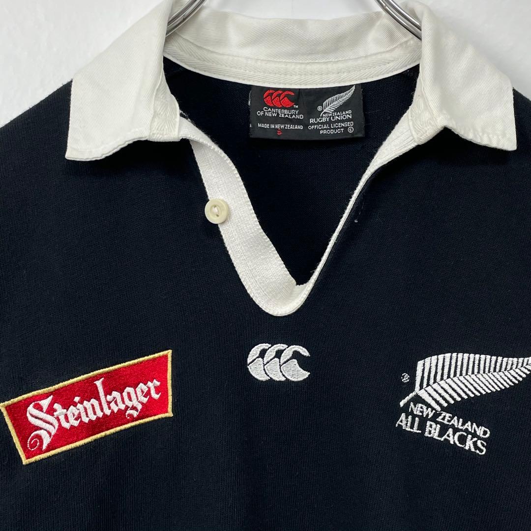 カンタベリー　オールブラックス　ラガーシャツ　ポロシャツ