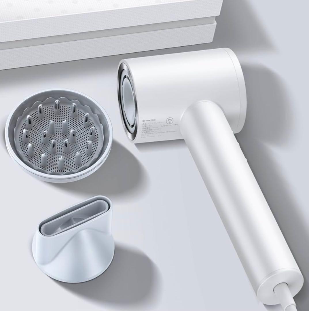 【新品未使用】サロン級 速乾ドライヤー マイナスイオン 軽量DesertWest